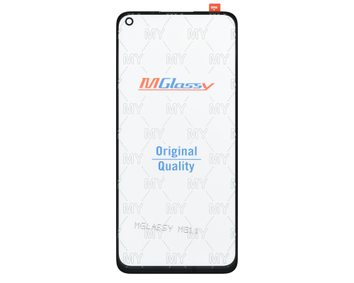 Скло дисплея Xiaomi Redmi Note 9 з OCA плівкою black (Musttby) PLS-00-00128723