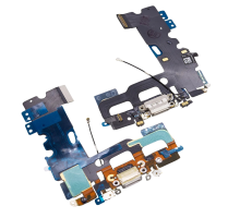 Шлейф iPhone 7 з роз'ємом зарядки white (Original China) PLS-00-00020823