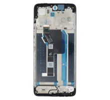 Дисплей Motorola XT2537 Moto G57 з сенсором та рамкою black (OEM) PLS-00-00159717