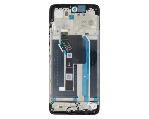 Дисплей Motorola XT2537 Moto G57 з сенсором та рамкою black (OEM) PLS-00-00159717