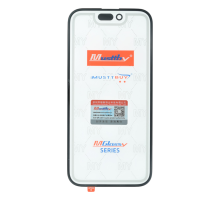 Скло дисплея iPhone 16 з OCA black (Musttby) PLS-00-00145703