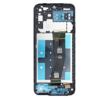 Дисплей Samsung A145 Galaxy A14 LTE (2023) з сенсором та рамкою black (Refurbished) (Чорний шлейф) PLS-00-00165713