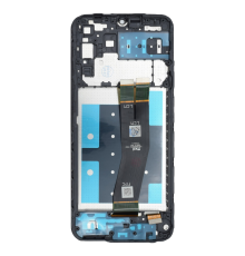 Дисплей Samsung A145 Galaxy A14 LTE (2023) з сенсором та рамкою black (Refurbished) (Чорний шлейф) PLS-00-00165713