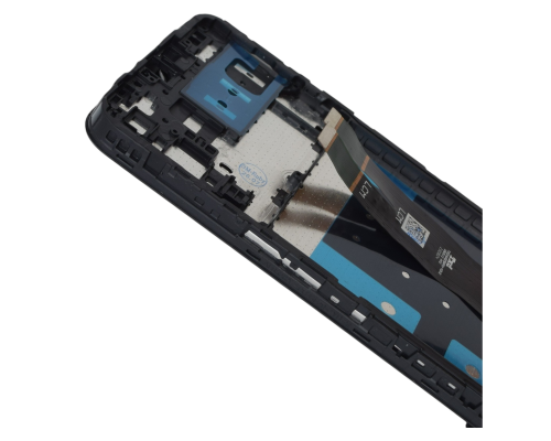 Дисплей Samsung A145 Galaxy A14 LTE (2023) з сенсором та рамкою black (Refurbished) (Чорний шлейф) PLS-00-00165713