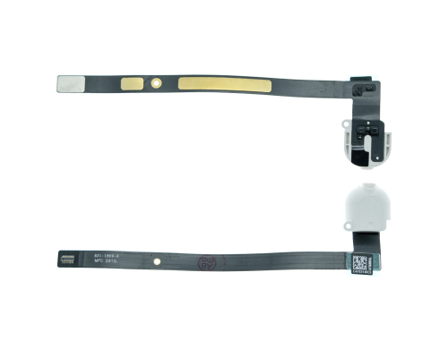 Шлейф iPad 9.7 2018 з роз'ємом навушників white PLS-00-00094845