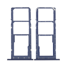 Тримач SIM-карти та карти пам'яті Samsung A037 Galaxy A03s 2021 blue PLS-00-00100036