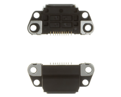 Роз'єм зарядки iPhone 8 black (Lightning) PLS-00-00105217