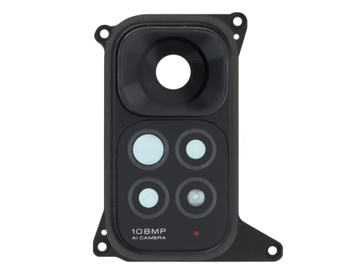 Скло камери Xiaomi Redmi Note 11S 4G з рамкою black (Original) PLS-00-00106832