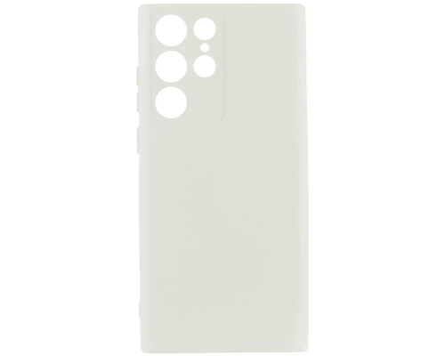 Чохол Silicone Cover Full Camera Samsung S938 Galaxy S25 Ultra white PLS-00-00149650