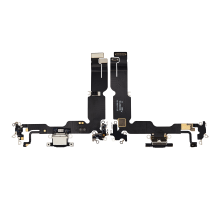 Шлейф iPhone 15 Plus з роз'ємом зарядки black (Original Used) PLS-00-00112831