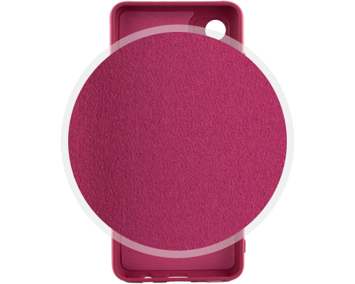 Чохол Silicone Cover Full Camera Motorola Moto E13 marsala PLS-00-00118080