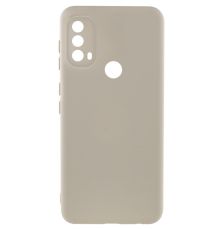 Чохол Silicone Cover Full Camera Motorola Moto E40 sand PLS-00-00118092