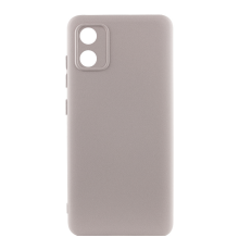 Чохол Silicone Cover Full Camera Motorola Moto E13 sand PLS-00-00118083