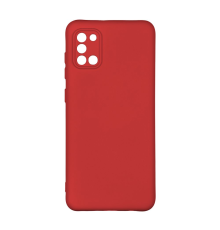 Чохол Silicone Cover Full Camera Samsung A315 Galaxy A31 red PLS-00-00116719