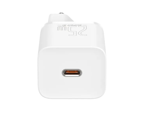 Зарядний пристрій Baseus Super SI 25W 3A 1USB-C з кабелем Type-C white PLS-00-00114887