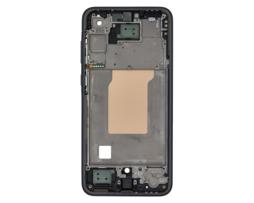Рамка дисплея Samsung A356 Galaxy A35 2024 dark blue (OEM) PLS-00-00147271