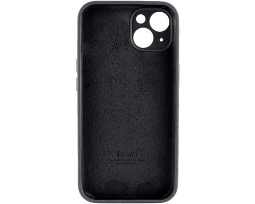 Чохол Silicone Case Full Camera Protective iPhone 15 black PLS-00-00111518