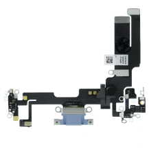 Шлейф iPhone 14 з роз'ємом зарядки blue (Original) PLS-00-00107181