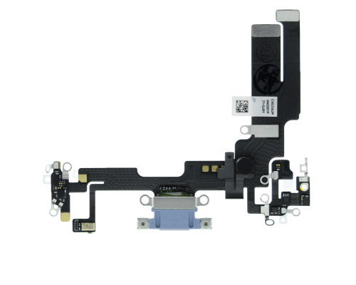 Шлейф iPhone 14 з роз'ємом зарядки blue (Original) PLS-00-00107181