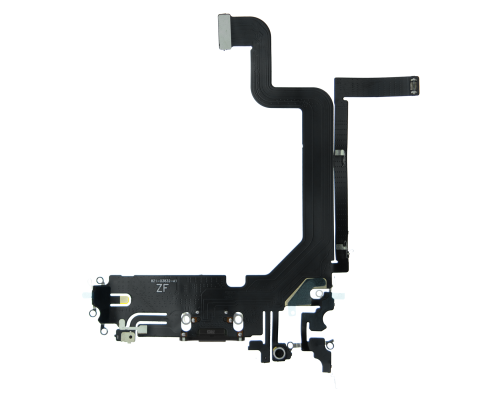 Шлейф iPhone 14 Pro Max з роз'ємом зарядки black PLS-00-00107192