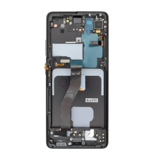Дисплей Samsung G998 Galaxy S21 Ultra з сенсором та рамкою black (Original Assembled) PLS-00-00152805