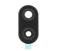 Скло камери Huawei P Smart Plus з рамкою black PLS-00-00067915