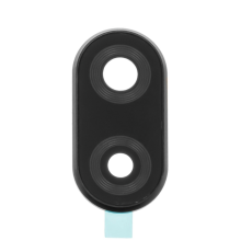 Скло камери Huawei P Smart Plus з рамкою black PLS-00-00067915