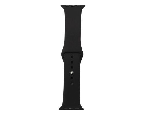 Ремінець Apple Watch Band Silicone (38,40,41) mm black PLS-00-00114708