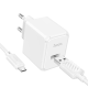 Зарядний пристрій Hoco CS11A 10.5W 2.1A 1USB-A з кабелем Micro USB white PLS-00-00114984