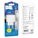 Зарядний пристрій Hoco CS11A 10.5W 2.1A 1USB-A з кабелем Micro USB white PLS-00-00114984