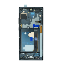 Дисплей Samsung N985 Galaxy Note 20 Ultra з сенсором та рамкою black (OLED) (Big size) PLS-00-00145827