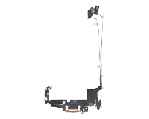 Шлейф iPhone 17 Pro з роз'ємом зарядки US orange (Original Used) PLS-00-00152713