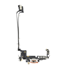 Шлейф iPhone 17 Pro з роз'ємом зарядки US orange (Original Used) PLS-00-00152713