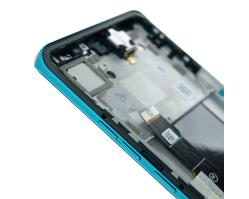 Дисплей Motorola XT2307 Moto Edge 40 Neo з сенсором та рамкою blue (Original) PLS-00-00114301