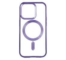 Чохол Fashion Case with MagSafe iPhone 15 Pro Max purple PLS-00-00116402