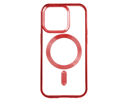 Чохол Fashion Case with MagSafe iPhone 14 Pro red PLS-00-00116376