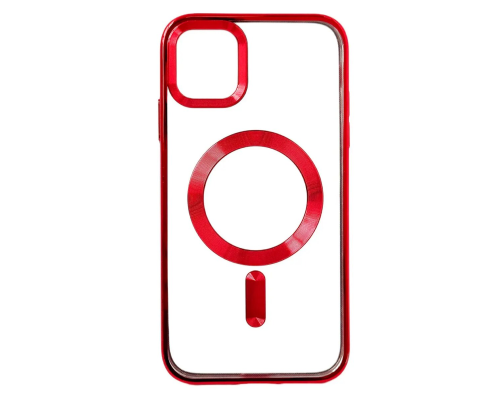 Чохол Fashion Case with MagSafe iPhone 12 Pro Max red PLS-00-00116257