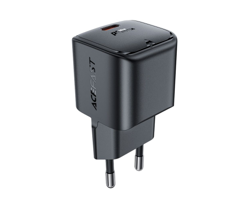 Зарядний пристрій Acefast A77 Mini 30W 3A USB-C black PLS-00-00124996