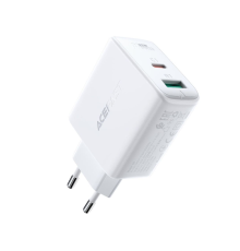 Зарядний пристрій Acefast A5 32W 2.4A USB-A+USB-С white PLS-00-00124987