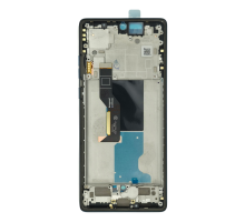 Дисплей Motorola XT2429 Moto Edge 50 Fusion з сенсором та рамкою forest blue (Original China) PLS-00-00141728