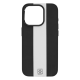 Чохол шкіряний Rally with Magnetic для iPhone 15 black white PLS-00-00164590