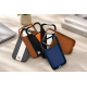 Чохол шкіряний Rally with Magnetic для iPhone 13 Pro black white PLS-00-00164560