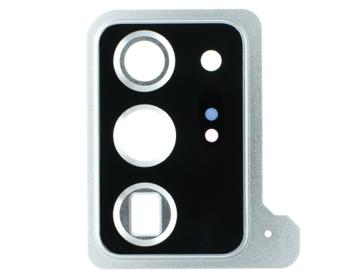 Скло камери Samsung N985 Galaxy Note 20 Ultra з рамкою mystic silver (Original) PLS-00-00104425