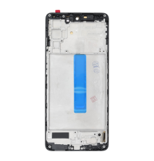 Дисплей Samsung M526 Galaxy M52 5G (2021) з сенсором та рамкою black (OLED) (Small size) PLS-00-00133251