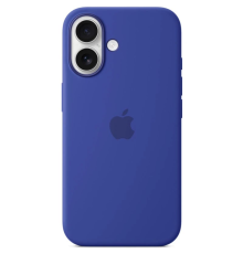 Чохол Silicone Case Full з MagSafe та Анімацією iPhone 16 ultramarine blue PLS-00-00134869