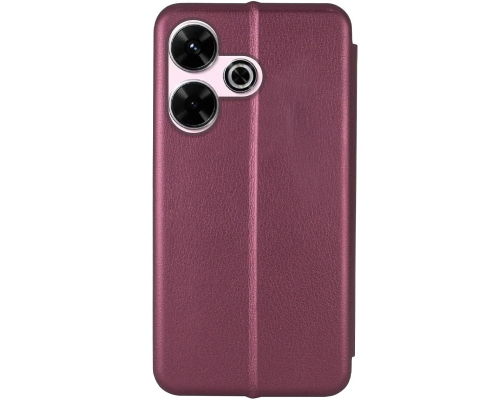 Чохол-книжка Premium Edge Xiaomi Redmi 13 4G burgundy PLS-00-00135171