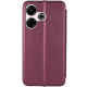 Чохол-книжка Premium Edge Xiaomi Redmi 13 4G burgundy PLS-00-00135171