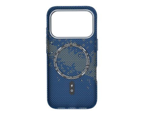 Чохол D Glory Ultra Slim with MagSafe iPhone 17 Pro Max blue pixel PLS-00-00154960