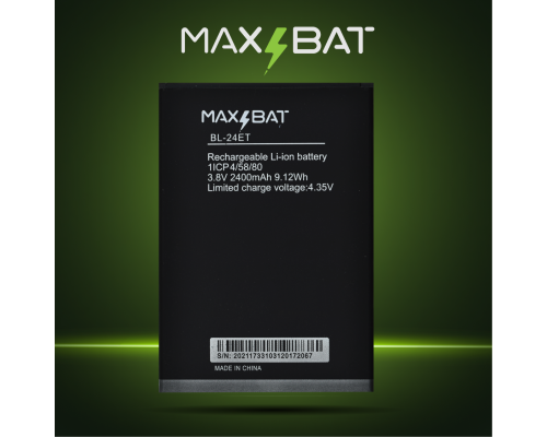 Акумулятор Tecno BL-24ET (Max Bat) (УЦІНКА) PLS-00-00084916