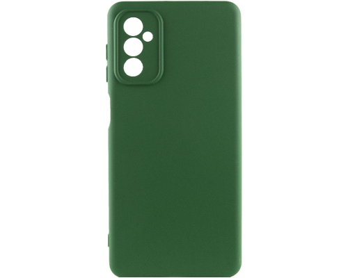 Чохол Silicone Cover Full Camera Samsung A146 Galaxy A14 dark green PLS-00-00116044